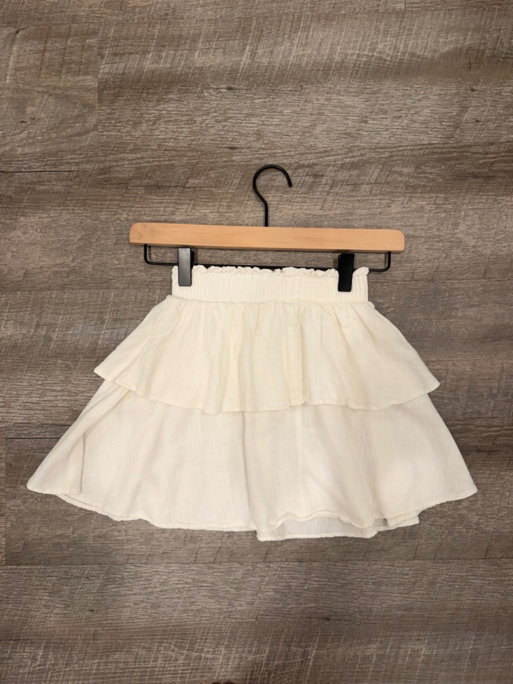 Princess Polly Greta Mini Skirt in Cream – Size US 0
